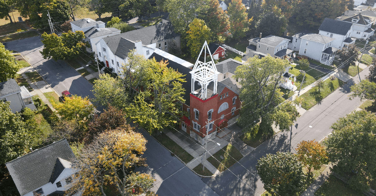 Grace Evangelical Lutheran Church Entrance